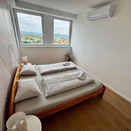 Panorama View Budget Apartment Veszprem Bagian luar foto